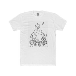 Campfire Graphic Tee — "Be the FIRE!" Motivational Political Campaign T‑Shirt